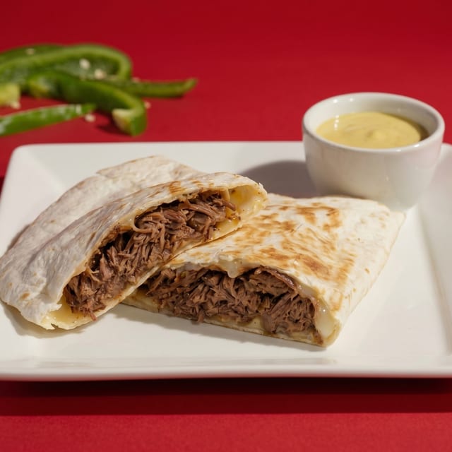 Barbacoa Quesadilla.