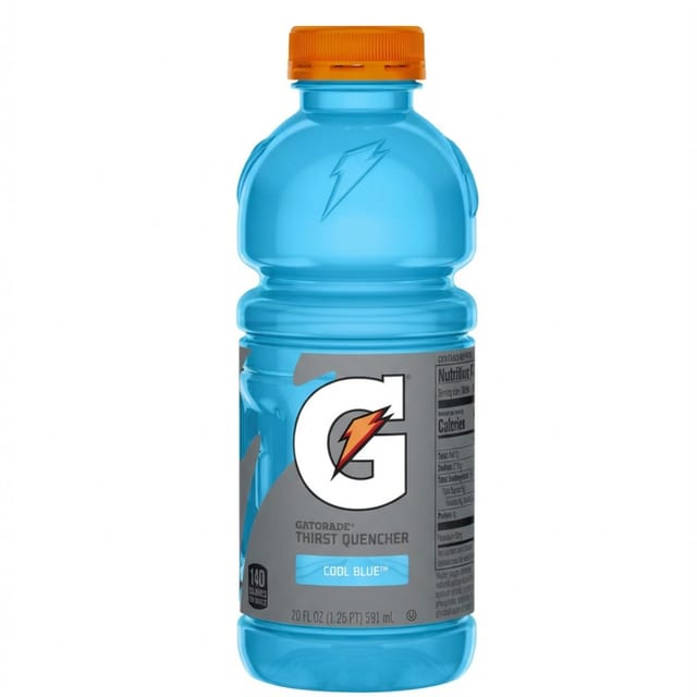 Gatorade Cool Blue.