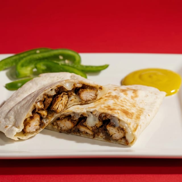 Spicy Chicken Quesadilla.