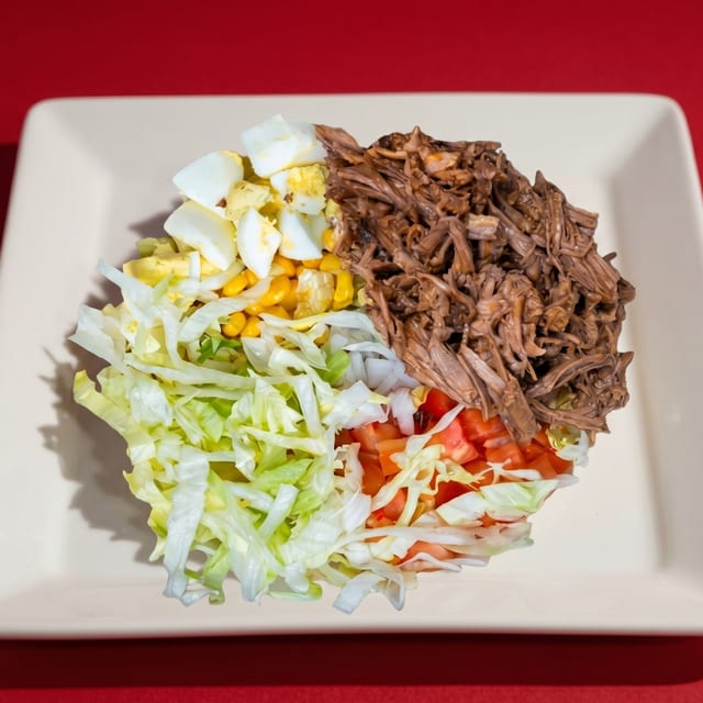 Barbacoa Salad.