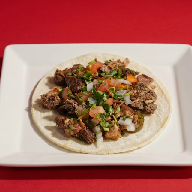 Spicy Chicken Taco.