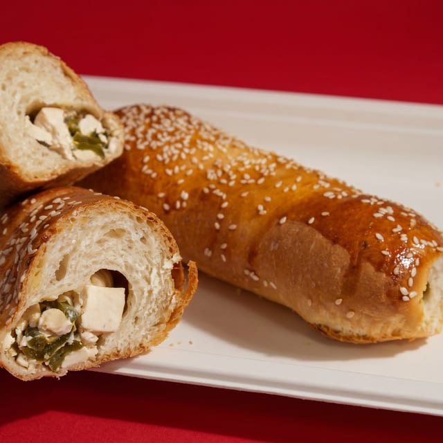 Bread with Cheese & Jalapeño.