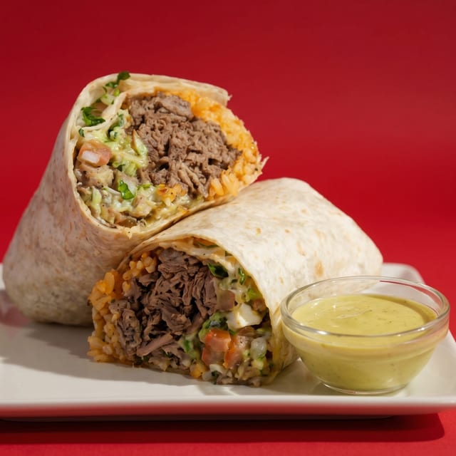 Grilled Chicken Burrito.